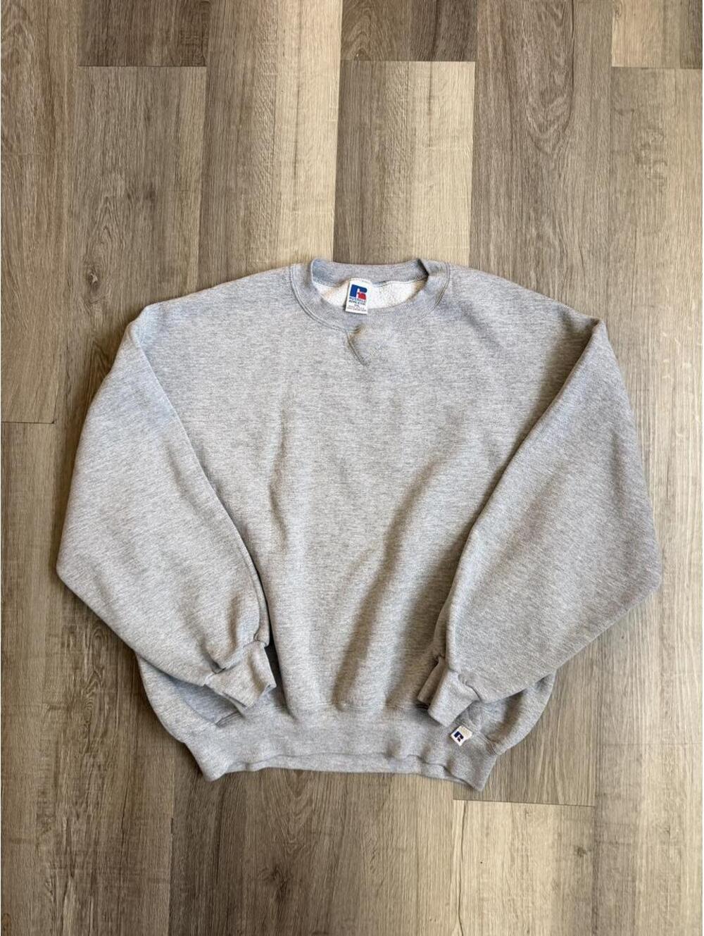 Vintage Russell Athletic Gray Crewneck Sweatshirt XXL